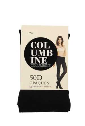 50 Denier Opaques Tights Black