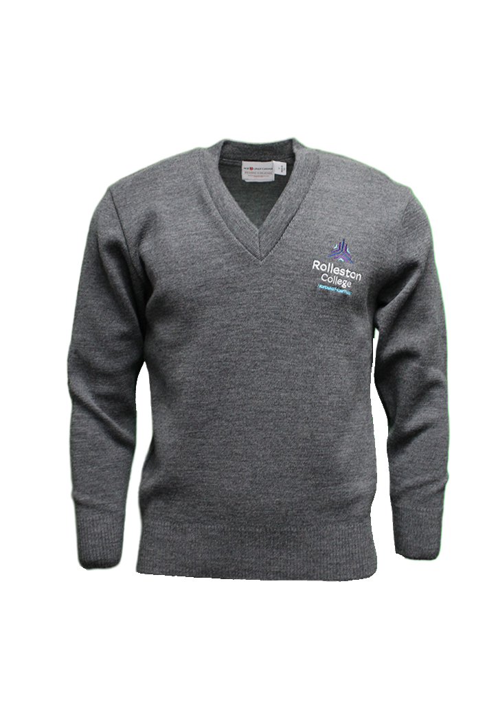 Rolleston College Jersey Grey