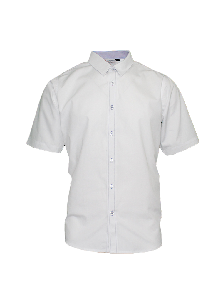 Rolleston College SS Shirt White
